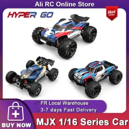 NEW MJX HYPER GO 16212 16213 16218 1/16 RC Car 45A 45KM/H Brushless High Speed Off Road Buggy 2.4G Remote Control Truck RC Racing Vehicle Toy Gift for Adults Boys