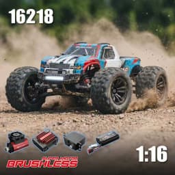 NEW MJX HYPER GO 16212 16213 16218 1/16 RC Car 45A 45KM/H Brushless High Speed Off Road Buggy 2.4G Remote Control Truck RC Racing Vehicle Toy Gift for Adults Boys