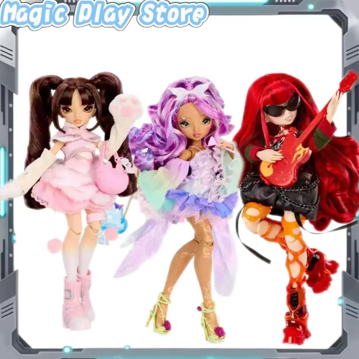 New Mirror Mi Fashion Music Academy Student Y2K Hot Girl Fashion Doll Akiko Kittyama Premium Collectible Treasure For Girl Gifts