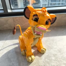 1445PCS New Arrival The Lion Model Building Blocks Creative Cartoon Toys for Friends Adults Holiday Birthday Presents