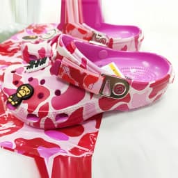 Camouflage-style Couple's Sandals Casual Ankle-Wrap Eva Flip Flops Shoes Outdoor Beach Holey Shoes Cartoon Slippers Men Sandals
