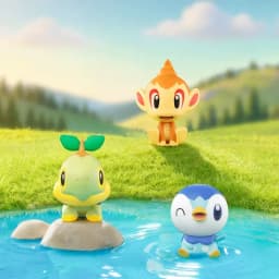 Licensed Original Funism Pokemon Tiny Adventure Blind Box 30th Anniversary Starter Figurine Mini Decor Collectible Present