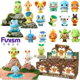 Licensed Original Funism Pokemon Tiny Adventure Blind Box 30th Anniversary Starter Figurine Mini Decor Collectible Present