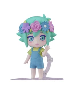 The Omori  Figure Anime Basil Chibi Figure PVC Action Model Toys Anime Figure