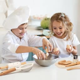 Wooden Kids Safe Knife and Kids Baking Set for Real Cooking,Kids Kitchen Toy Montessori Education Tools Gifts For Boys Girls