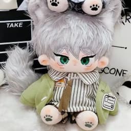 20cm Alien Stage Till Ivan Handsome Boy Soft Plush Cotton Stuffed Body Cosplay Cotton Plushie Anime Fans Xmas Gift