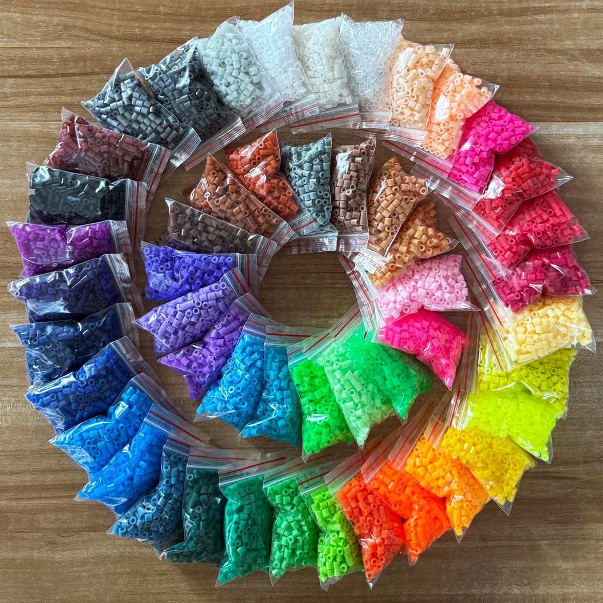5MM 10000pcs 3D Hama Beads Pixel Puzzle Iron Beads for kids Perler Hama Beads Diy High Quality Handmade Gift toy Fuse Beads