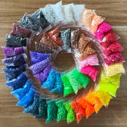 5MM 10000pcs 3D Hama Beads Pixel Puzzle Iron Beads for kids Perler Hama Beads Diy High Quality Handmade Gift toy Fuse Beads