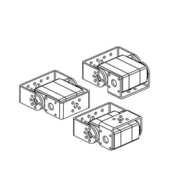 RDS3225 25KG Robot Digital Servo High Torque Full Metal Gear IP66 Waterproof U Mounting Bracket for DIY Robotic 180/270 Degree