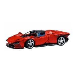 New 3778PCS MOC Technical Red SP3 Supercar Building Blocks Set Collectible Display Assembly Model Toy Birthday Gifts for Adults