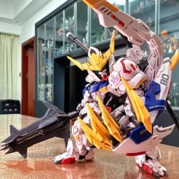 MGSD Barbatos ASW-G-08 Lord Wolf Large Claw & Tail Mech Assembly Model Kit Desktop Decoration Doll Boys Puzzle Toys Collectible