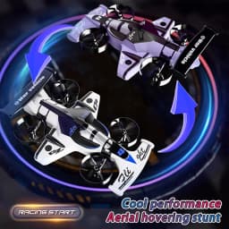 2026 2in1 Amphibious RC Car And RC Plane 2.4G Left and Right Throttle Drift Racing Fixed-wing Aircraft Drone Toys For Children