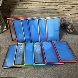 Multicolor Aluminum Alloy Graded Card Protect Cases For PSA CGC BGS Graded Cards, Scratch Resistant Trading Card Holder