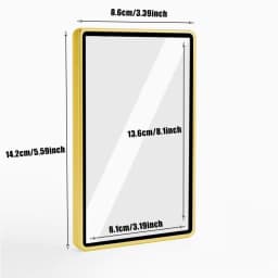 Multicolor Aluminum Alloy Graded Card Protect Cases For PSA CGC BGS Graded Cards, Scratch Resistant Trading Card Holder