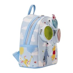 Winnie The Pooh and Freiends Floating Balloons Mini Backpack Wallet Set