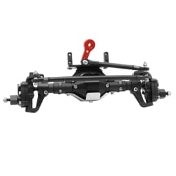 Front and Rear Portal Axle CNC Aluminum Alloy Anodized for 1/10 RC Rock Crawler Axial SCX10 II Spiral Gear 90046 90047 D90 RC4WD