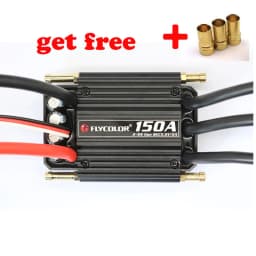 Flycolor ESC Speed Controller 150A 120A 90A 70A 50A Brushless ESC Stand 2-6S Lipo BEC 5.5V/5A for RC Boat F21267/71F