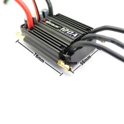 Flycolor ESC Speed Controller 150A 120A 90A 70A 50A Brushless ESC Stand 2-6S Lipo BEC 5.5V/5A for RC Boat F21267/71F