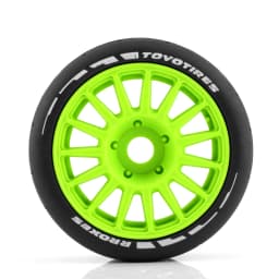4pcs Rubber 1/8 RC On Road Car Tires and Wheels for 1:8 RC On-Road Racing Car HPI WR8 HSP Hobao ARRMA Redcat Losi Kyosho VRX