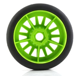 4pcs Rubber 1/8 RC On Road Car Tires and Wheels for 1:8 RC On-Road Racing Car HPI WR8 HSP Hobao ARRMA Redcat Losi Kyosho VRX