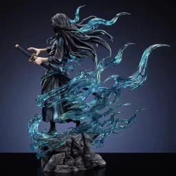 New In-Stock 26cm Demon Slayer Anime Figures Tokitou Muichirou Figure Pvc Statue Collectible Model Desk Decoration Toys Gifts