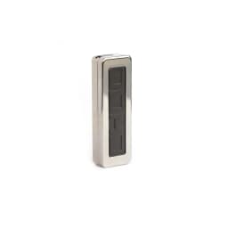 Chocolate EDC Fingertip Straight Push Metal Push Cards Decompression Desktop Toy Gift Office Desk Toys Stress Relief Toys