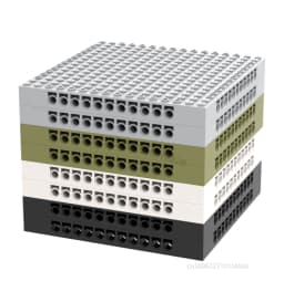 Wholesale 16X16 Pixel Art Building Blocks Bottom Plate 65803 Bricks Baseplate Part Compatible 31212 21333 98138 Pixel Toys Gifts