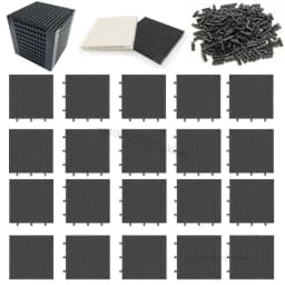 Wholesale 16X16 Pixel Art Building Blocks Bottom Plate 65803 Bricks Baseplate Part Compatible 31212 21333 98138 Pixel Toys Gifts