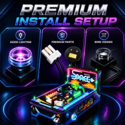 Kyglaring LED Light Kit Suitable for Lego Arcade Pinball Machine 11374 Building Blocks Decorative Lamp Not Include Lego Building