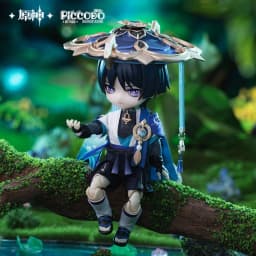 Genuine MIHOYO Genshin Impact Joint Moveable Wanderer Figure Scale 1/8 Model High Quality Surprise Collectible Gift Toy For Fans