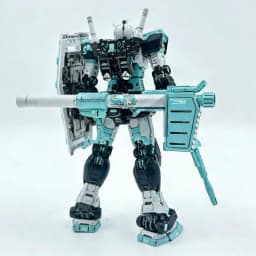 RG Scale Ver.2.0 Combat Mecha Miku Themed Color Version Plastic Model Kit with Water Stickers Display Stand Collectible Toy Gift