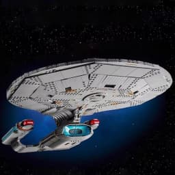 In stock Hot New Aviation enterprise NCC-1701-D ship building block brick model birthday men and women holiday gifts