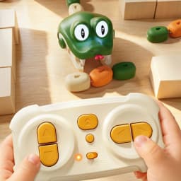 Remote Control Greedy Snake Magnetic Toy Duel Parent Child Interactive Battle Magnetic Swallowing Snake Remote Control Car New