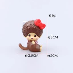 1/6pcs For Monqiqi Keychain Pendant Doll Desktop Backpack Pendant Doll Ornament Creative Gifts