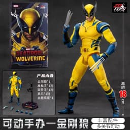 Original 2024 Deadpool & Wolverine Action Figures Movie Version ZD Toy Series Collections Adult Action Figures Garage Kit Gift
