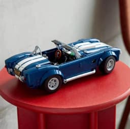 1241 particles Shelby Cobra Sports Car Model Building Block Set Office Decoration Christmas Birthday Toy Gift Boy Adult