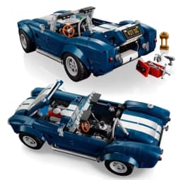 1241 particles Shelby Cobra Sports Car Model Building Block Set Office Decoration Christmas Birthday Toy Gift Boy Adult
