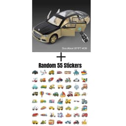 Scale 1:24 S680 Sports Car Model Toy Door Opened Pull Back Shock Absorption Vehicles Models Toys Simulation Metal Ornament