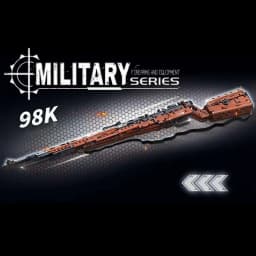 NEW MOC WW2 Military Series 1206pcs Kar98k Rifle Gun Model Building Blocks Kit Assembly 98K Model Bricks Toys For Adult Gift