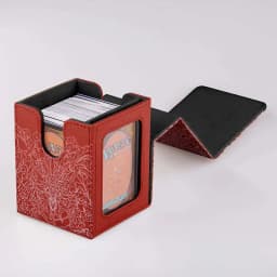 TCG 100+ Card Capacity Deck Box - Dragon Design Durable & Cost-Effective Storage For TCG Cards Ideal For YGO PTCG Magic Gifts