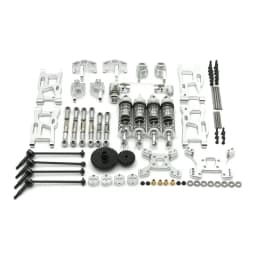 Wltoys 144001 144002 144010 124017 124019 Metal Upgrades Parts Modification Kits Swing Arm Shock Absorber Set RC Car Accessories