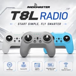 RadioMaster T8L ELRS Radio Transmitter For FPV Drone RC Aircraft Spare Part For Racing Quadcopter DIY Build Replacement