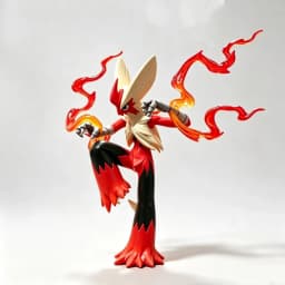 Bkm Pokémon Garchomp Blaziken Action Figure Model Collectible Anime Desktop Decoration Display Statue For Anime Fans