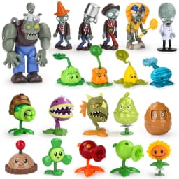 PVZ 2 Character Mini Figurine Complete Collection Peashooter Figure Scene Map Accessory Indoor Decor Holiday Collectible Gift