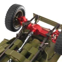 Aluminum Alloy CNC Anodized Full Metal Front Rear Portal Axle Set for JJRC 1/10 C8815 Willys MB Retro Jeep Upgrade Accessories