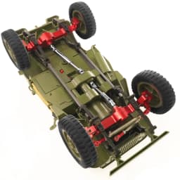 Aluminum Alloy CNC Anodized Full Metal Front Rear Portal Axle Set for JJRC 1/10 C8815 Willys MB Retro Jeep Upgrade Accessories