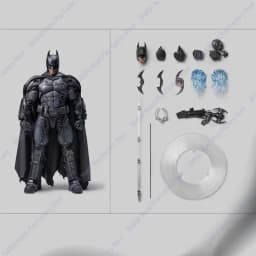 In stock now INART Action MAG-G0007 "Batman: Arkham Origins" battle damaged version 1/12 scale action figure