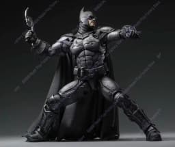 In stock now INART Action MAG-G0007 "Batman: Arkham Origins" battle damaged version 1/12 scale action figure
