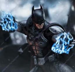 In stock now INART Action MAG-G0007 "Batman: Arkham Origins" battle damaged version 1/12 scale action figure