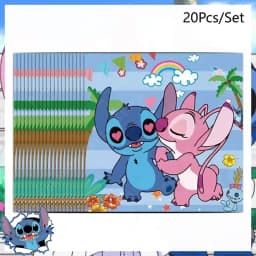 Disney Lilo and Stitch Birthday Party Decoration Disposable Tableware Candy Bag Tablecloth Paper Cup Plate Napkin Supplies Kit